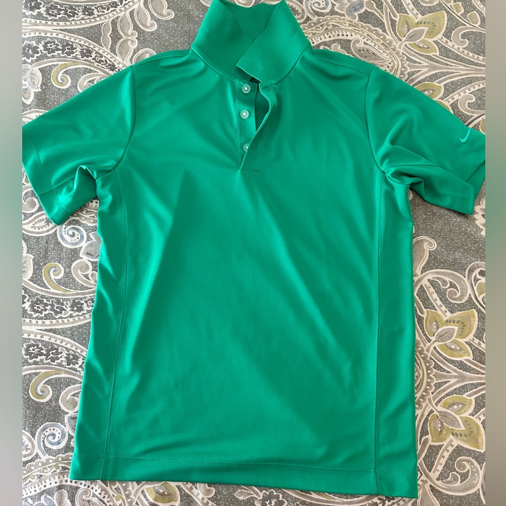 Nike Green Golf Polo